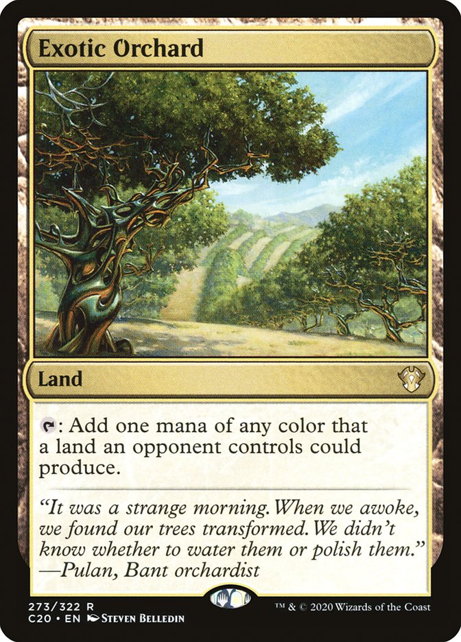 Exotic Orchard [Commander 2020] | Exor Games Bridgewater