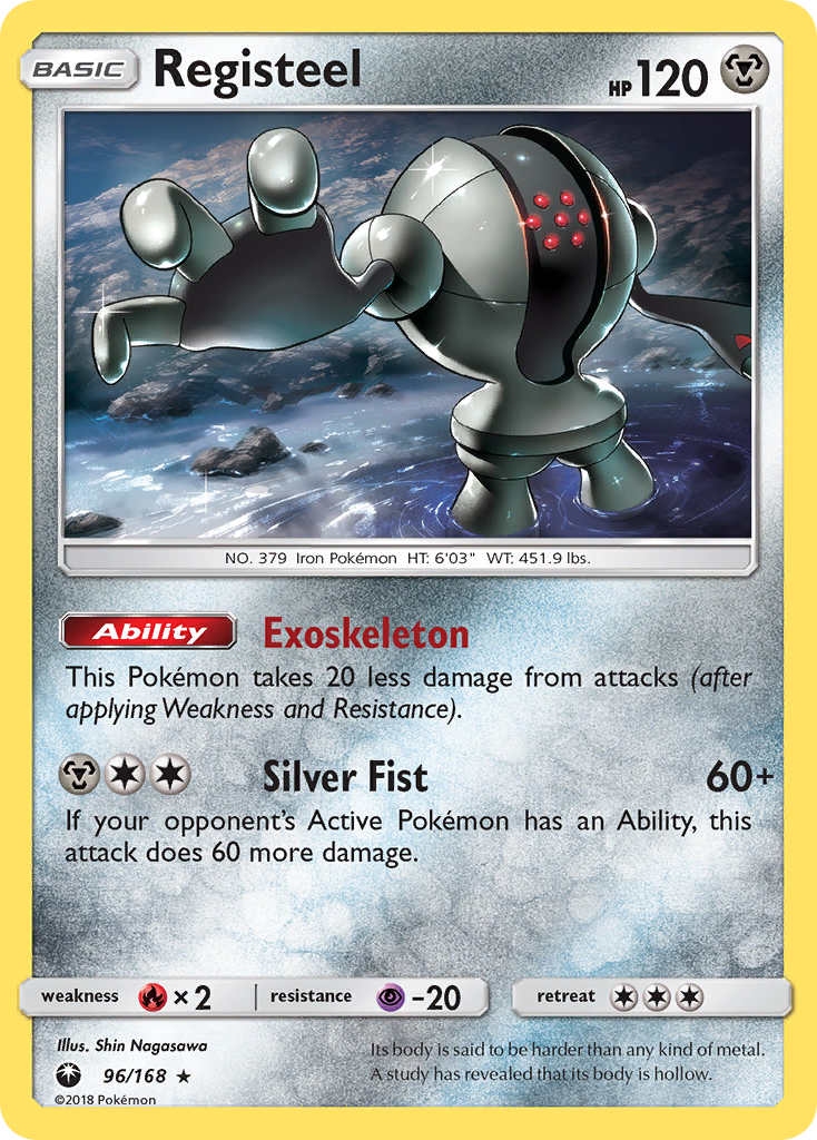 Registeel (96/168) [Sun & Moon: Celestial Storm] | Exor Games Bridgewater