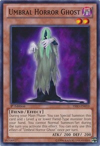 Umbral Horror Ghost [PRIO-EN010] Common | Exor Games Bridgewater