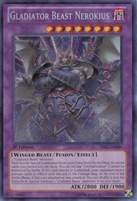 Gladiator Beast Nerokius [PRIO-EN086] Secret Rare | Exor Games Bridgewater