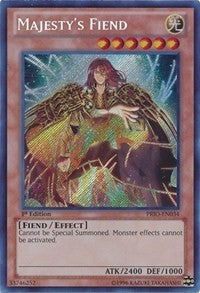 Majesty's Fiend [PRIO-EN034] Secret Rare | Exor Games Bridgewater