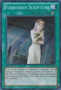 Forbidden Scripture [PRIO-EN067] Secret Rare | Exor Games Bridgewater