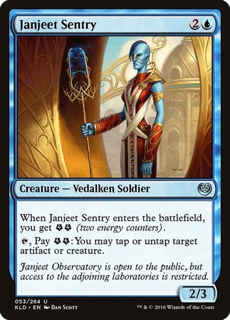 Janjeet Sentry [Kaladesh] | Exor Games Bridgewater