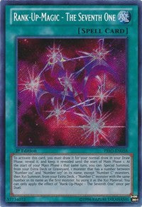 Rank-Up-Magic - The Seventh One [PRIO-EN058] Secret Rare | Exor Games Bridgewater