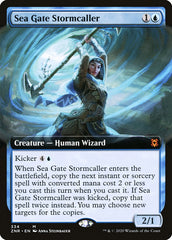 Sea Gate Stormcaller (Extended Art) [Zendikar Rising] | Exor Games Bridgewater