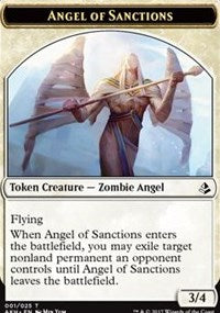 Angel of Sanctions // Drake Token [Amonkhet Tokens] | Exor Games Bridgewater