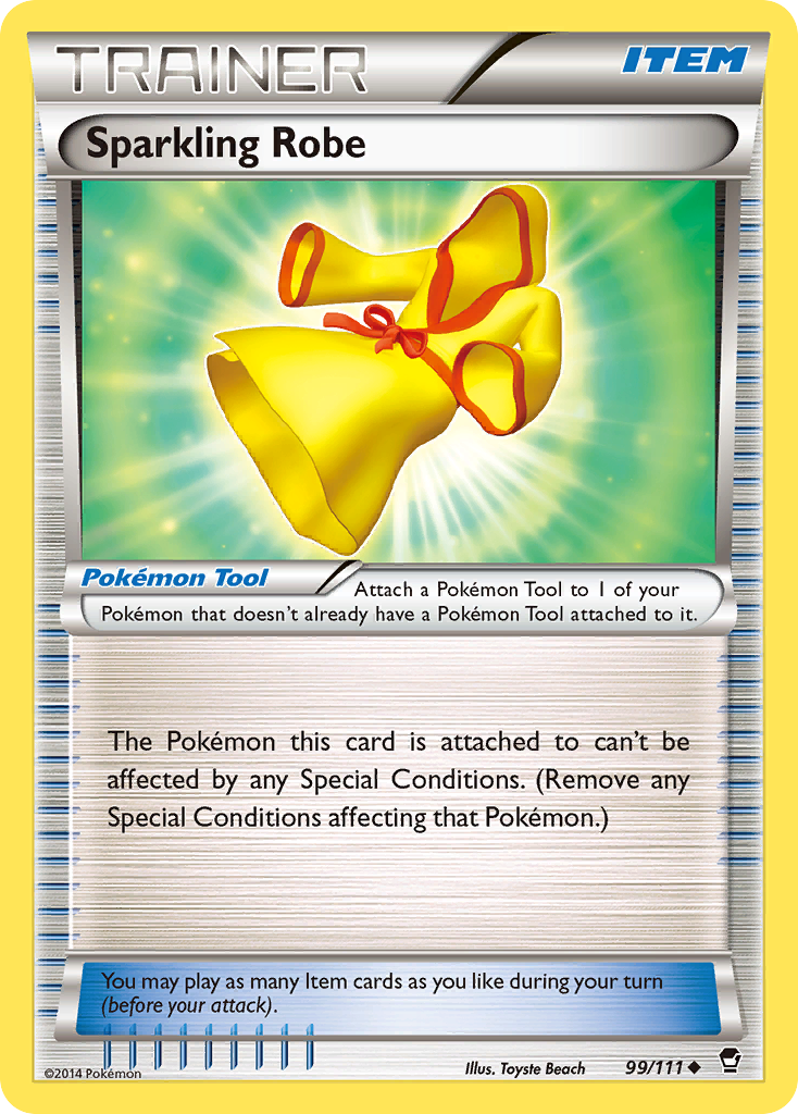 Sparkling Robe (99/111) [XY: Furious Fists] | Exor Games Bridgewater