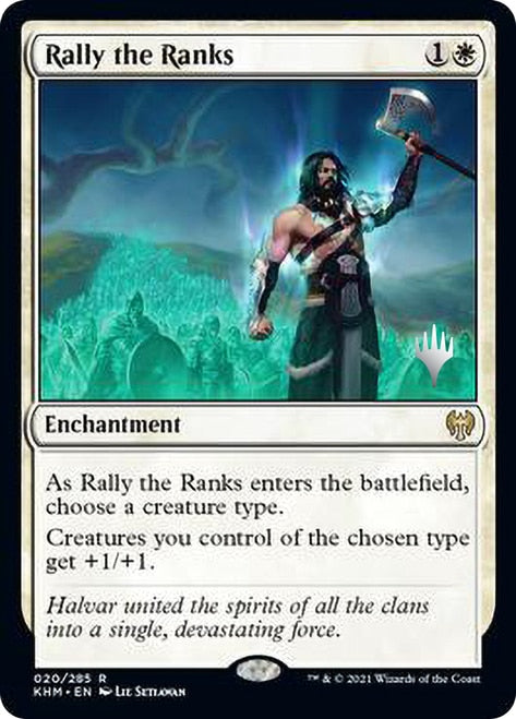 Rally the Ranks [Kaldheim Promo Pack] | Exor Games Bridgewater