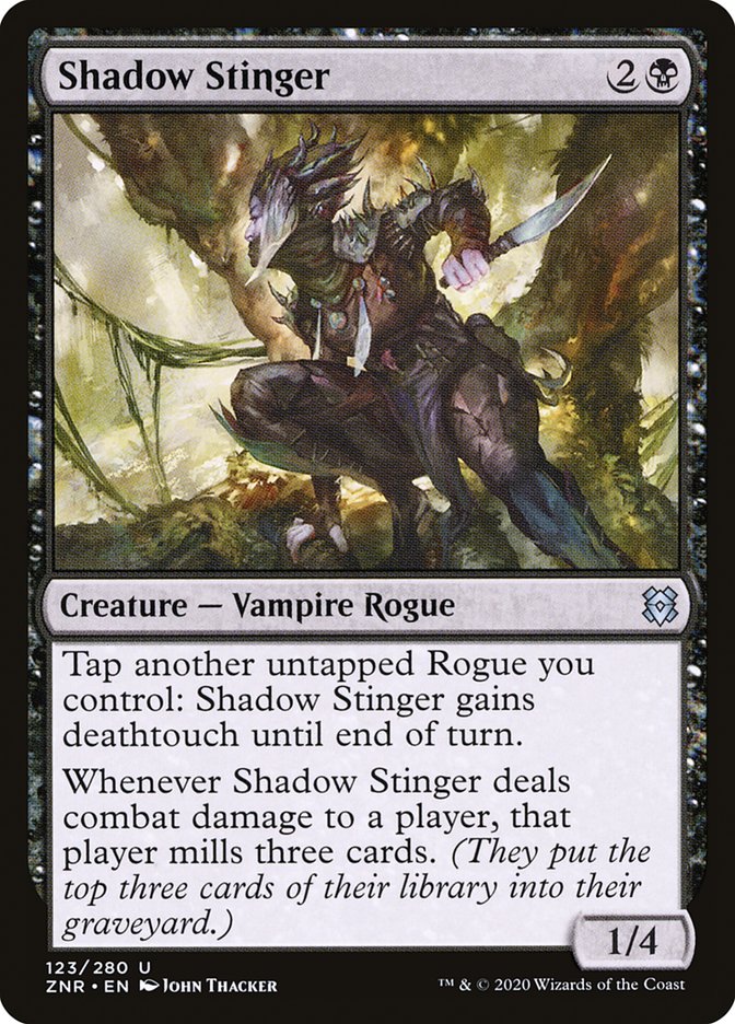 Shadow Stinger [Zendikar Rising] | Exor Games Bridgewater