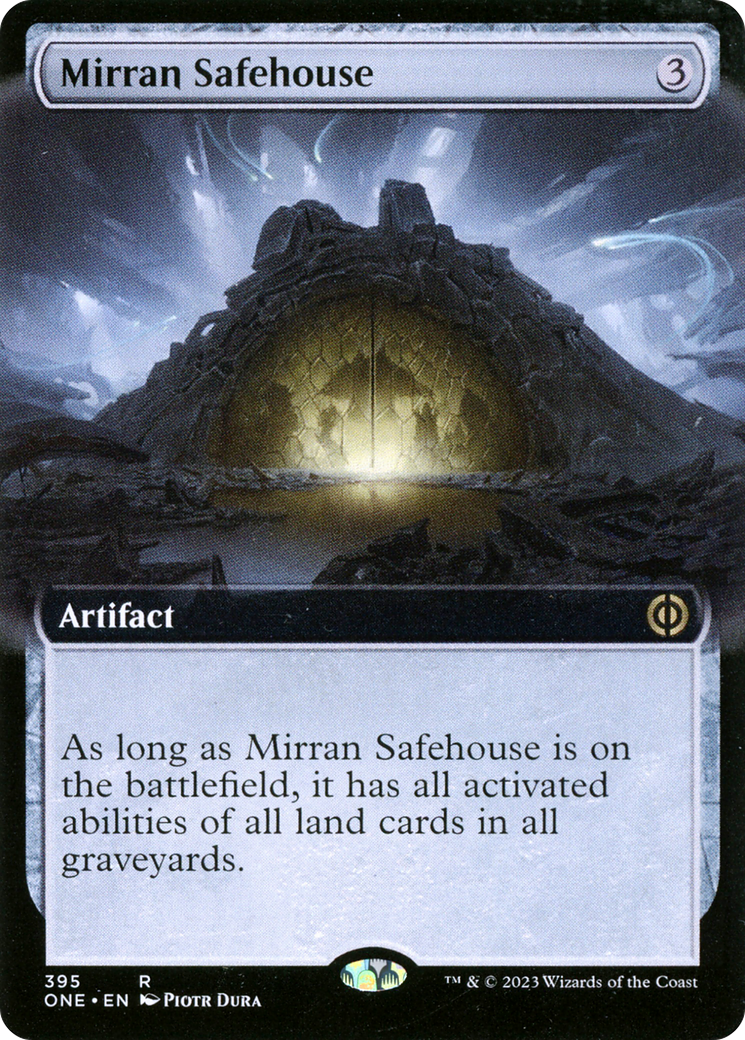 Mirran Safehouse (Extended Art) [Phyrexia: All Will Be One] | Exor Games Bridgewater