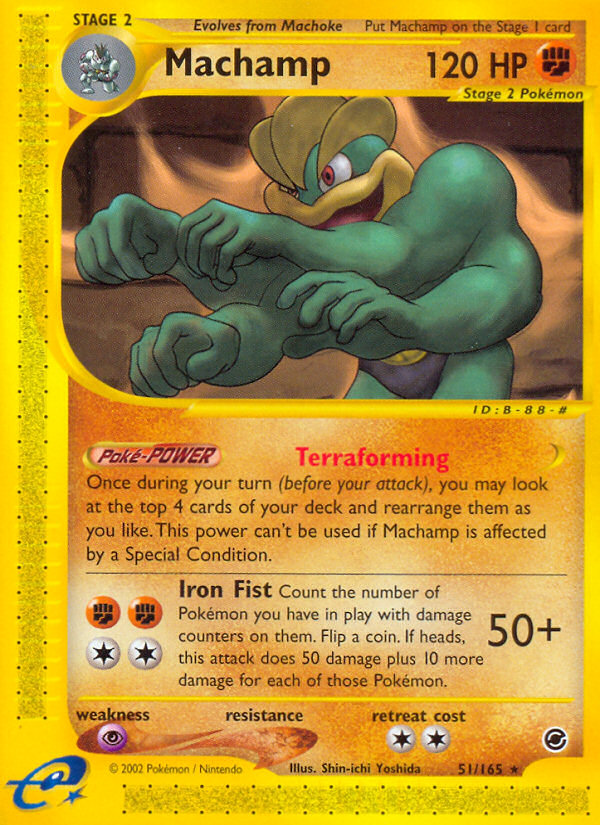 Machamp (51/165) [Expedition: Base Set] | Exor Games Bridgewater