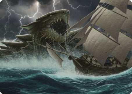 Dragon Turtle Art Card [Dungeons & Dragons: Adventures in the Forgotten Realms Art Series] | Exor Games Bridgewater