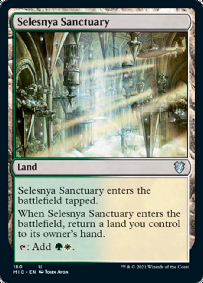 Selesnya Sanctuary [Innistrad: Midnight Hunt Commander] | Exor Games Bridgewater