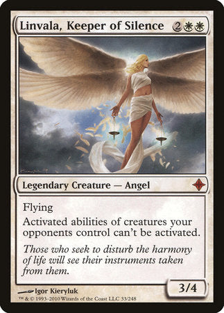 Linvala, Keeper of Silence [Rise of the Eldrazi] | Exor Games Bridgewater