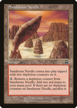 Sandstone Needle [Mercadian Masques] | Exor Games Bridgewater