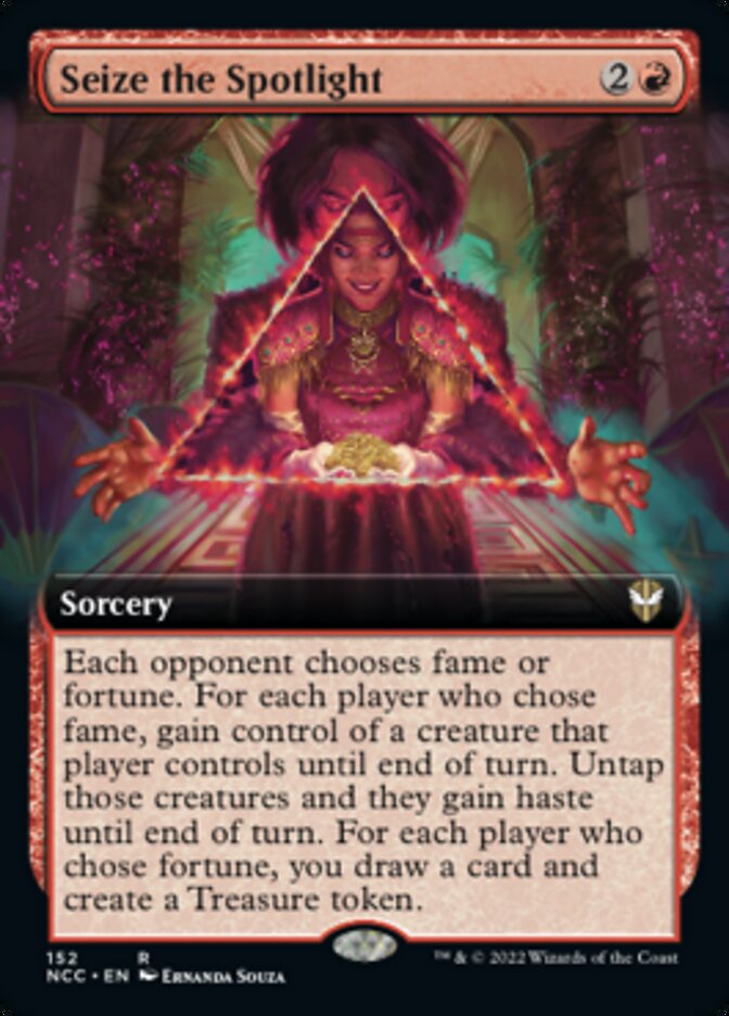 Seize the Spotlight (Extended Art) [Streets of New Capenna Commander] | Exor Games Bridgewater