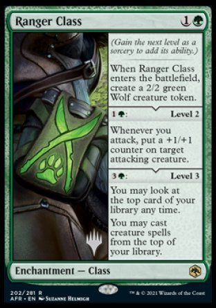 Ranger Class (Promo Pack) [Dungeons & Dragons: Adventures in the Forgotten Realms Promos] | Exor Games Bridgewater