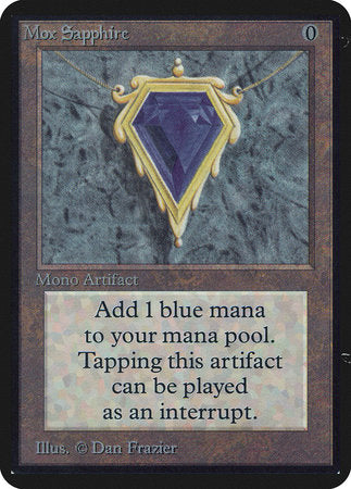 Mox Sapphire [Limited Edition Alpha] | Exor Games Bridgewater