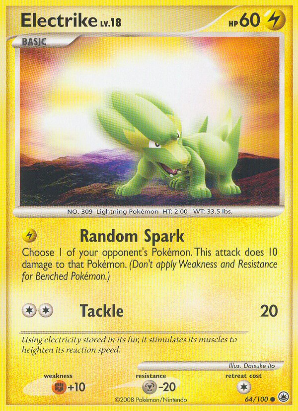 Electrike (64/100) [Diamond & Pearl: Majestic Dawn] | Exor Games Bridgewater