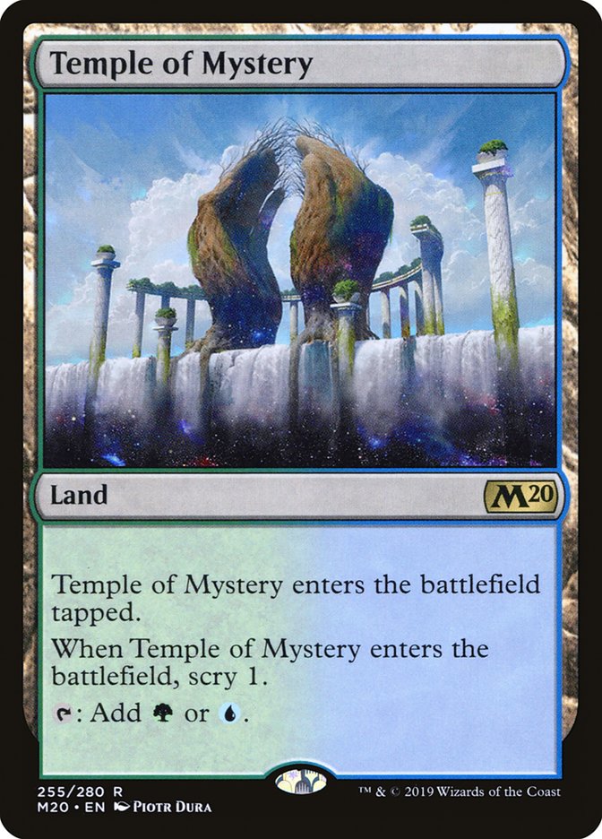 Temple of Mystery [Core Set 2020] | Exor Games Bridgewater