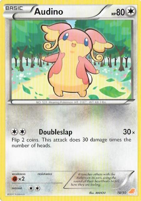 Audino (18/30) [Black & White: Trainer Kit - Excadrill] | Exor Games Bridgewater