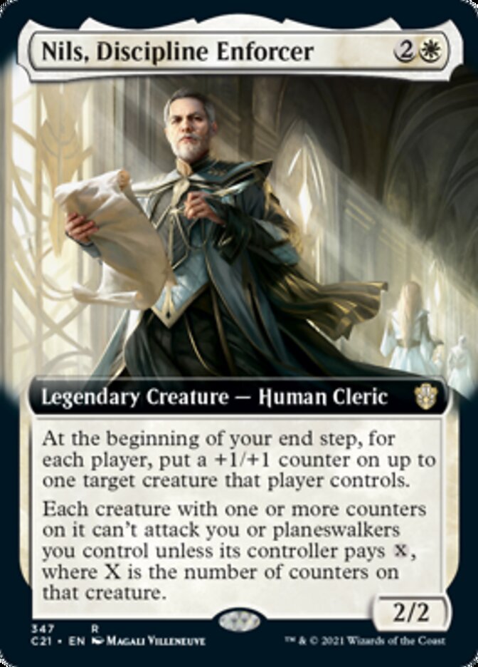 Nils, Discipline Enforcer (Extended) [Commander 2021] | Exor Games Bridgewater