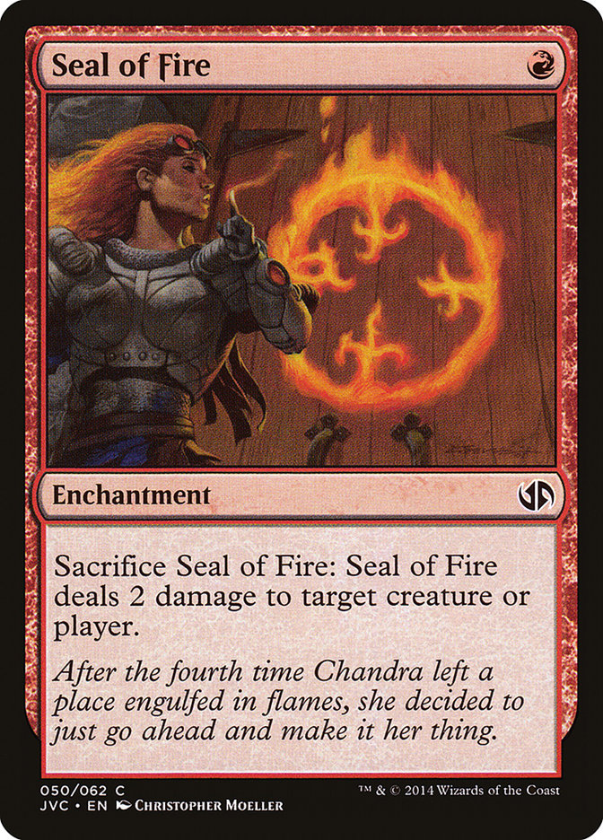 Seal of Fire [Duel Decks Anthology] | Exor Games Bridgewater