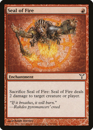 Seal of Fire [Dissension] | Exor Games Bridgewater