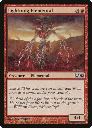 Lightning Elemental [Magic 2010] | Exor Games Bridgewater