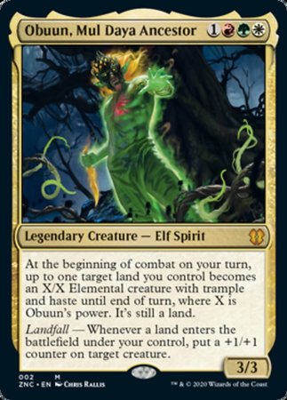 Obuun, Mul Daya Ancestor [Commander: Zendikar Rising] | Exor Games Bridgewater