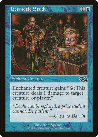 Hermetic Study [Urza's Saga] | Exor Games Bridgewater