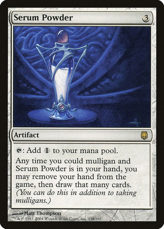 Serum Powder [Darksteel] | Exor Games Bridgewater