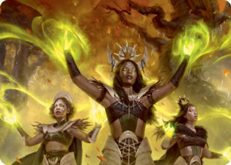 Dawnhart Wardens Art Card [Innistrad: Midnight Hunt Art Series] | Exor Games Bridgewater