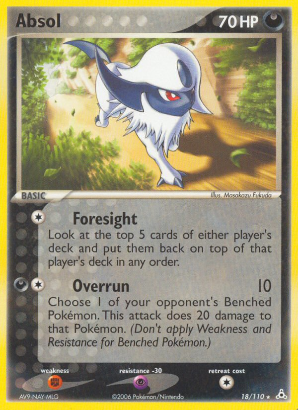 Absol (18/110) [EX: Holon Phantoms] | Exor Games Bridgewater