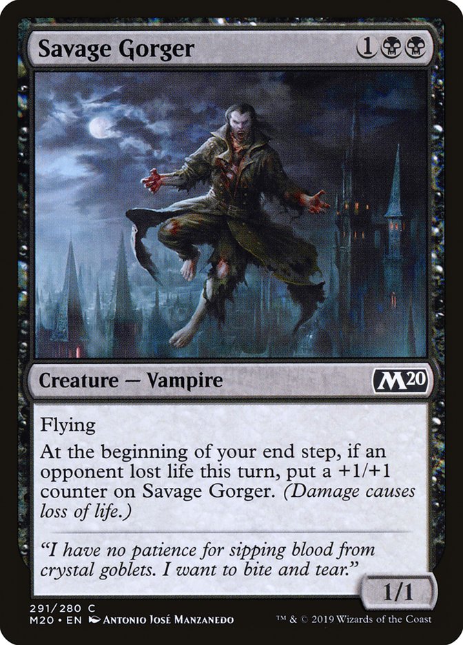 Savage Gorger [Core Set 2020] | Exor Games Bridgewater