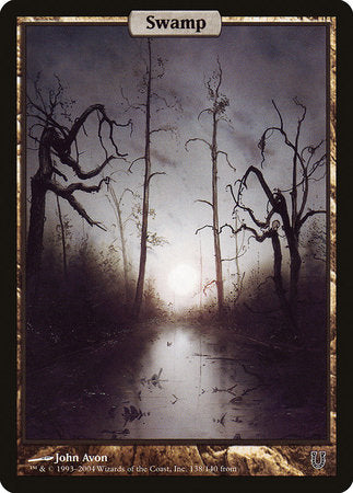 Swamp - Full Art [Unhinged] | Exor Games Bridgewater