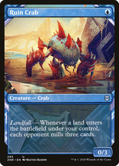 Ruin Crab (Showcase) [Zendikar Rising] | Exor Games Bridgewater