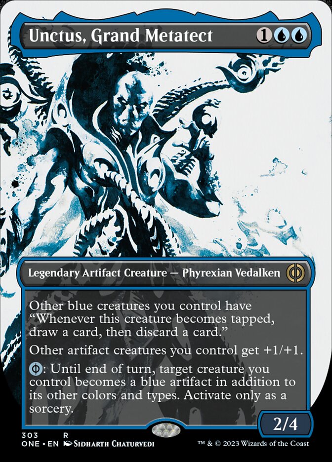 Unctus, Grand Metatect (Borderless Ichor) [Phyrexia: All Will Be One] | Exor Games Bridgewater