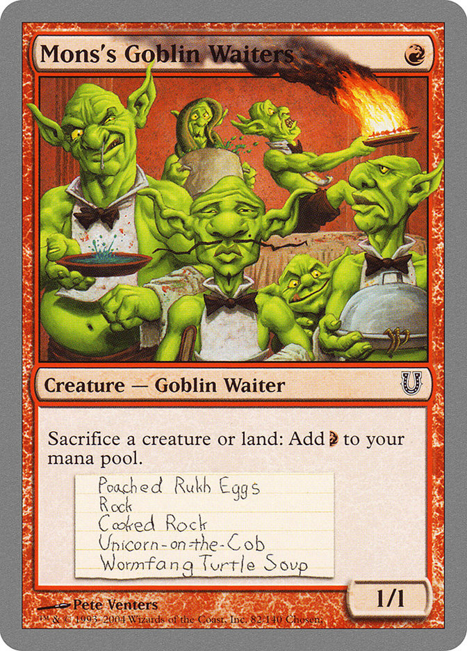 Mons's Goblin Waiters [Unhinged] | Exor Games Bridgewater