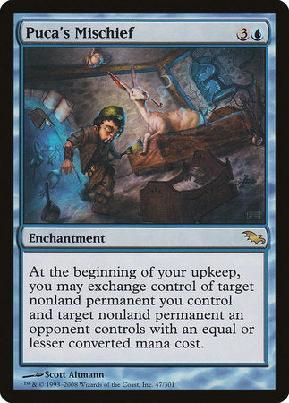 Puca's Mischief [Shadowmoor] | Exor Games Bridgewater