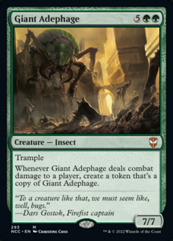 Giant Adephage [Streets of New Capenna Commander] | Exor Games Bridgewater