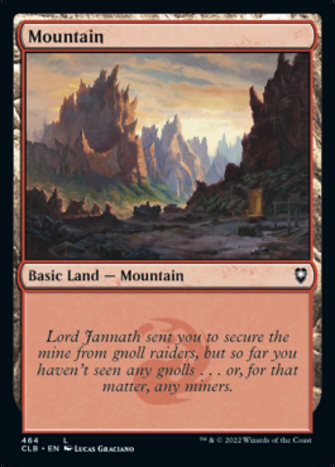 Mountain (464) [Commander Legends: Battle for Baldur's Gate] | Exor Games Bridgewater