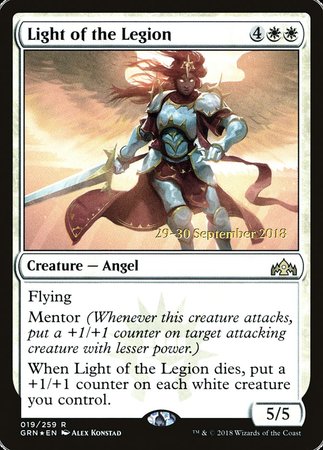 Light of the Legion [Guilds of Ravnica Promos] | Exor Games Bridgewater