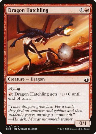 Dragon Hatchling [Battlebond] | Exor Games Bridgewater