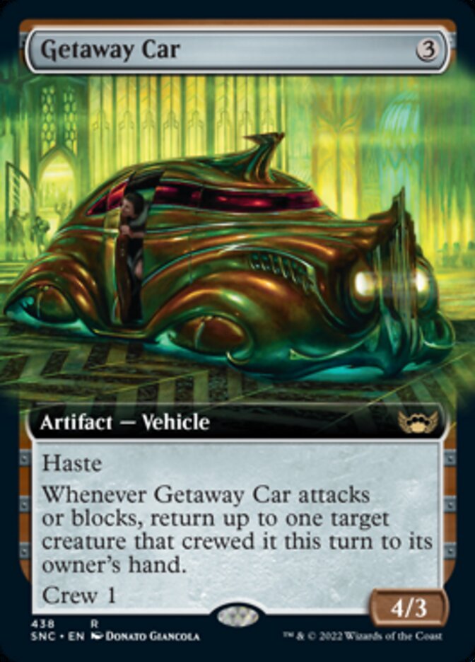 Getaway Car (Extended Art) [Streets of New Capenna] | Exor Games Bridgewater