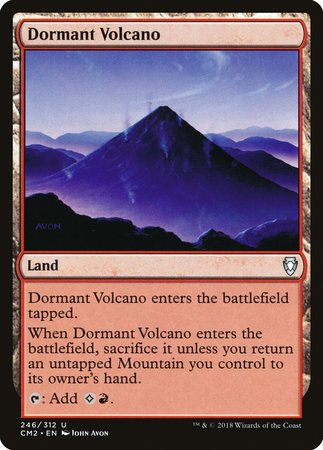 Dormant Volcano [Commander Anthology Volume II] | Exor Games Bridgewater