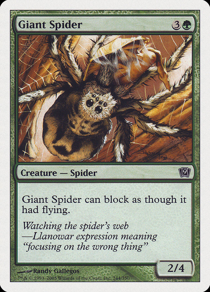 Giant Spider [Ninth Edition] | Exor Games Bridgewater
