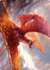 Goldspan Dragon Art Card [Kaldheim: Art Series] | Exor Games Bridgewater