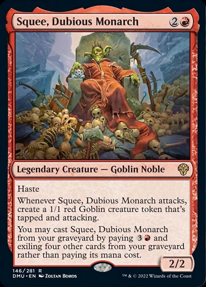 Squee, Dubious Monarch [Dominaria United] | Exor Games Bridgewater