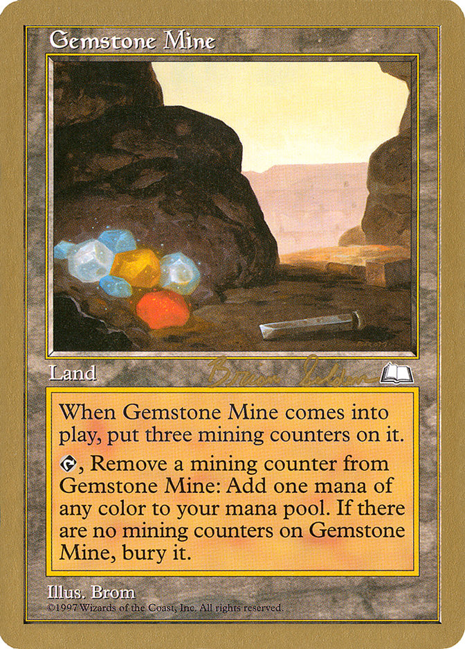 Gemstone Mine (Brian Selden) [World Championship Decks 1998] | Exor Games Bridgewater